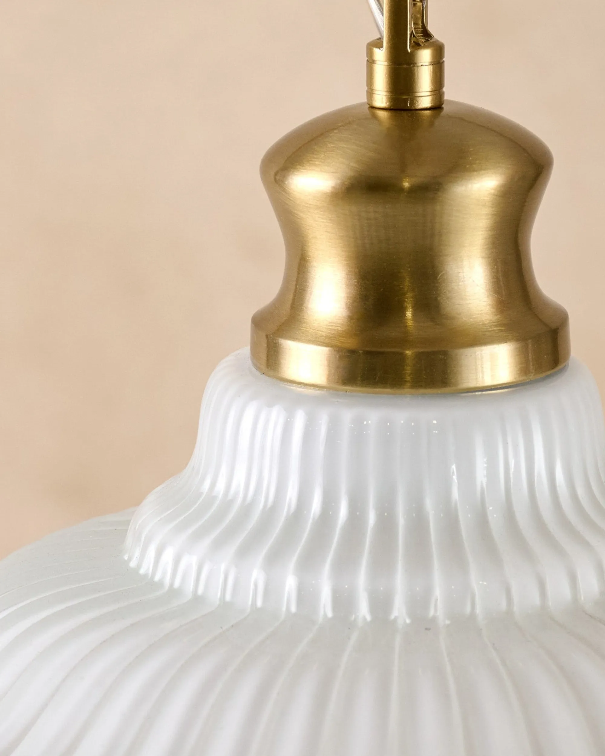 VND6475 StyleCraft Home Collection Marjorie Milk Glass Pendant (-)