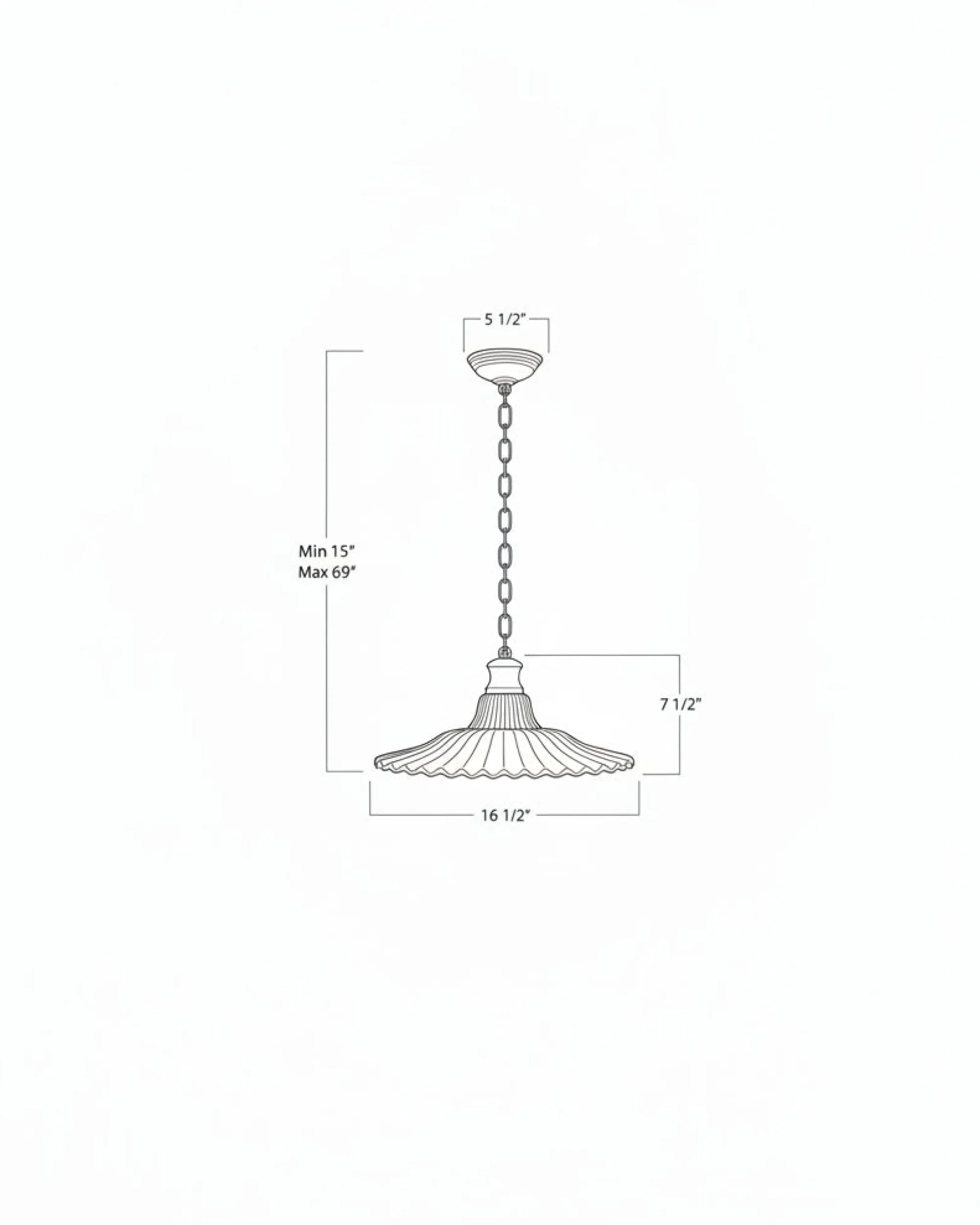 VND6475 StyleCraft Home Collection Marjorie Milk Glass Pendant (-)