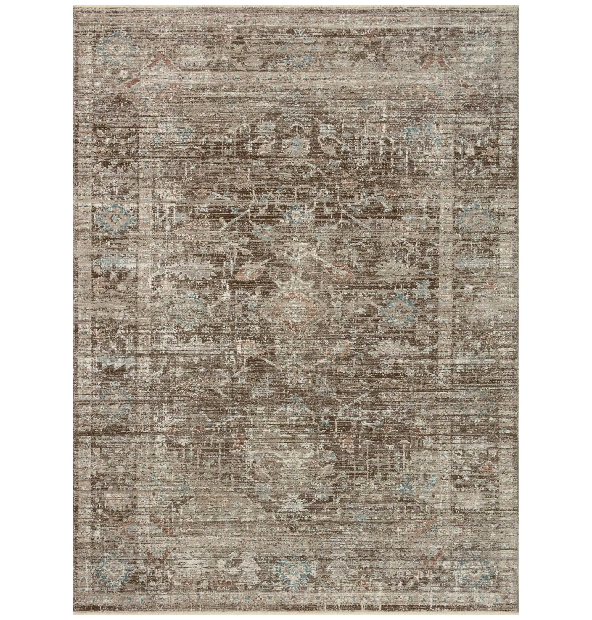 VND0086 Loloi Inc Millie Charcoal Dove Rug