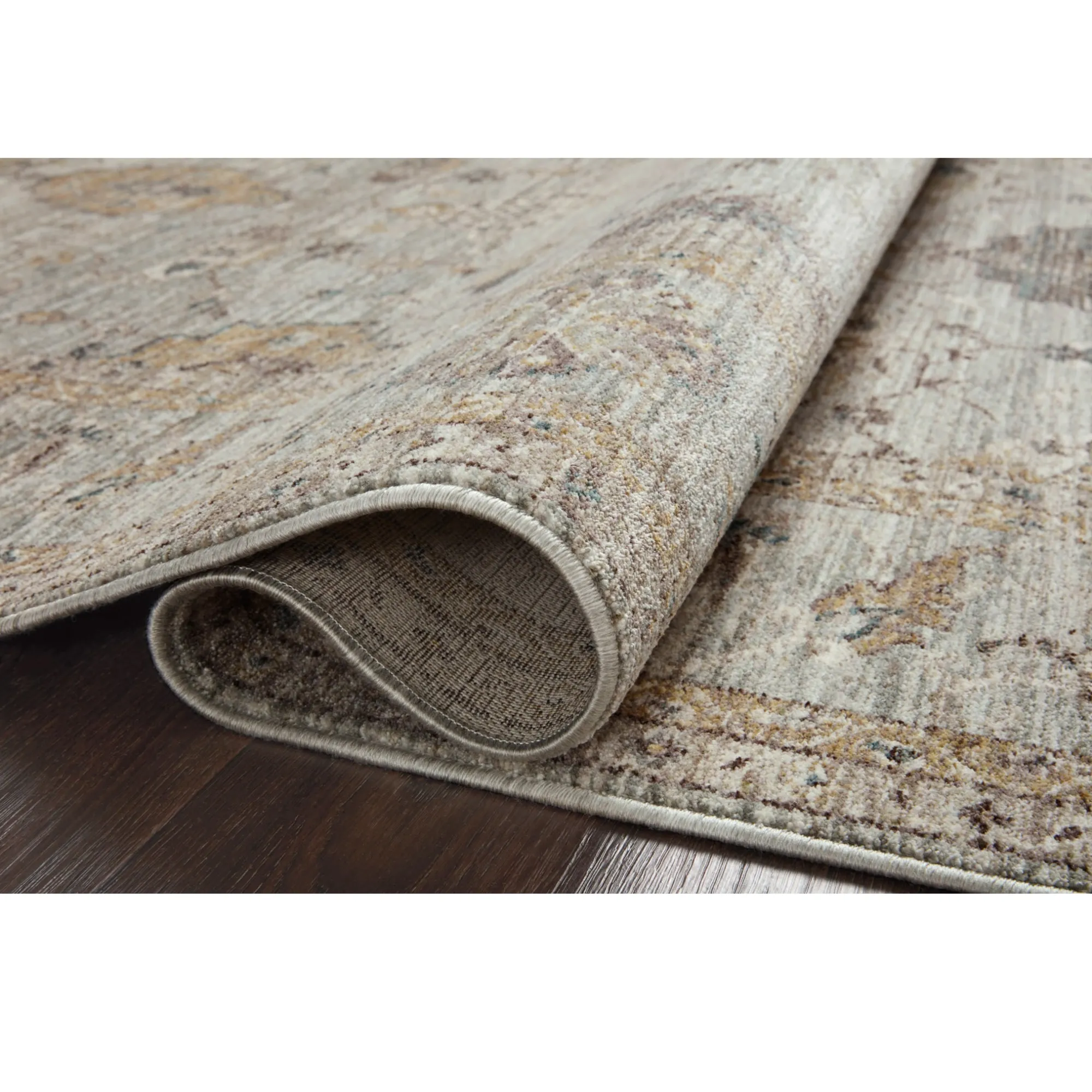 VND0086 Loloi Inc Millie Sky Gold Rug