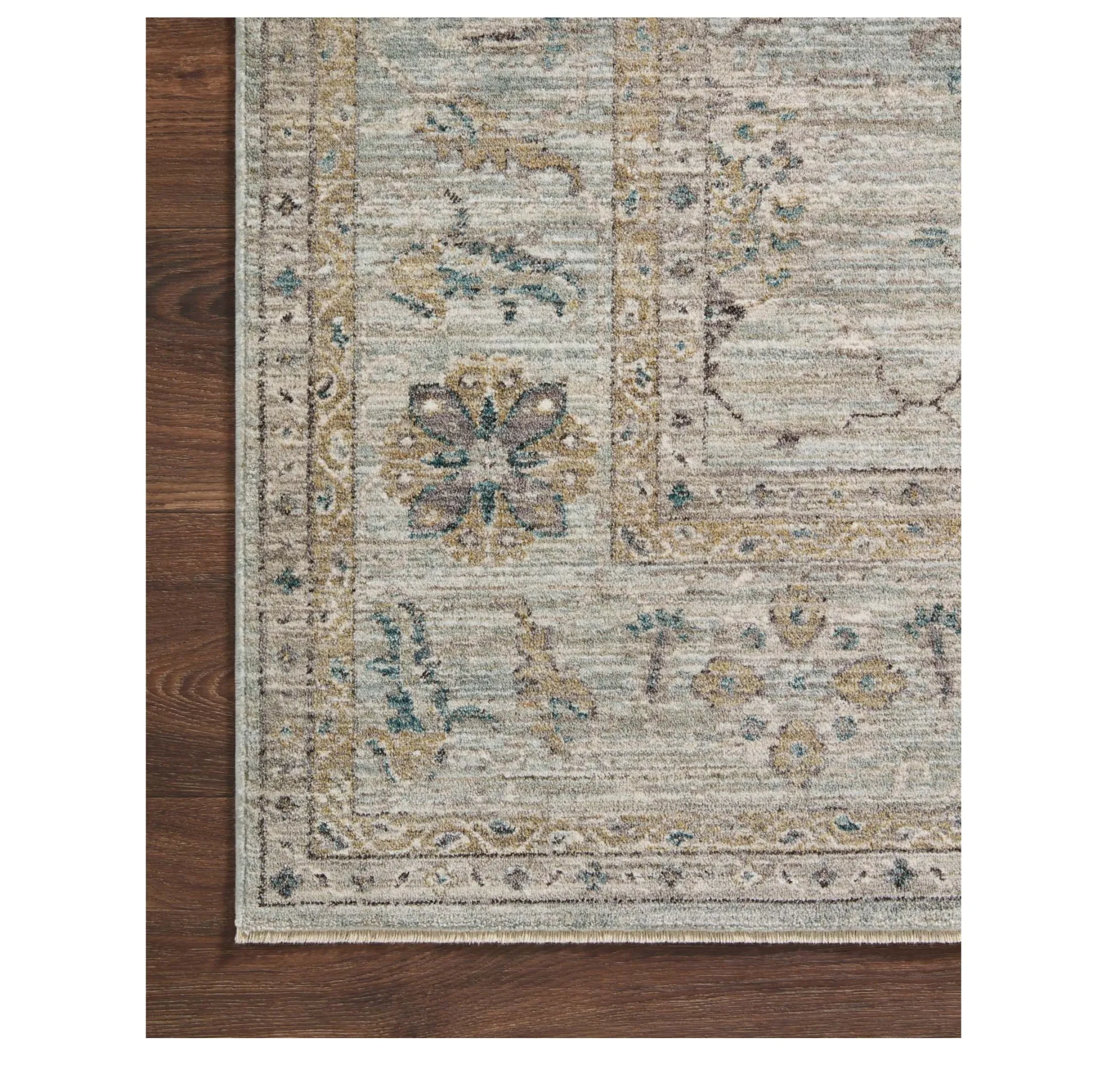 VND0086 Loloi Inc Millie Sky Gold Rug