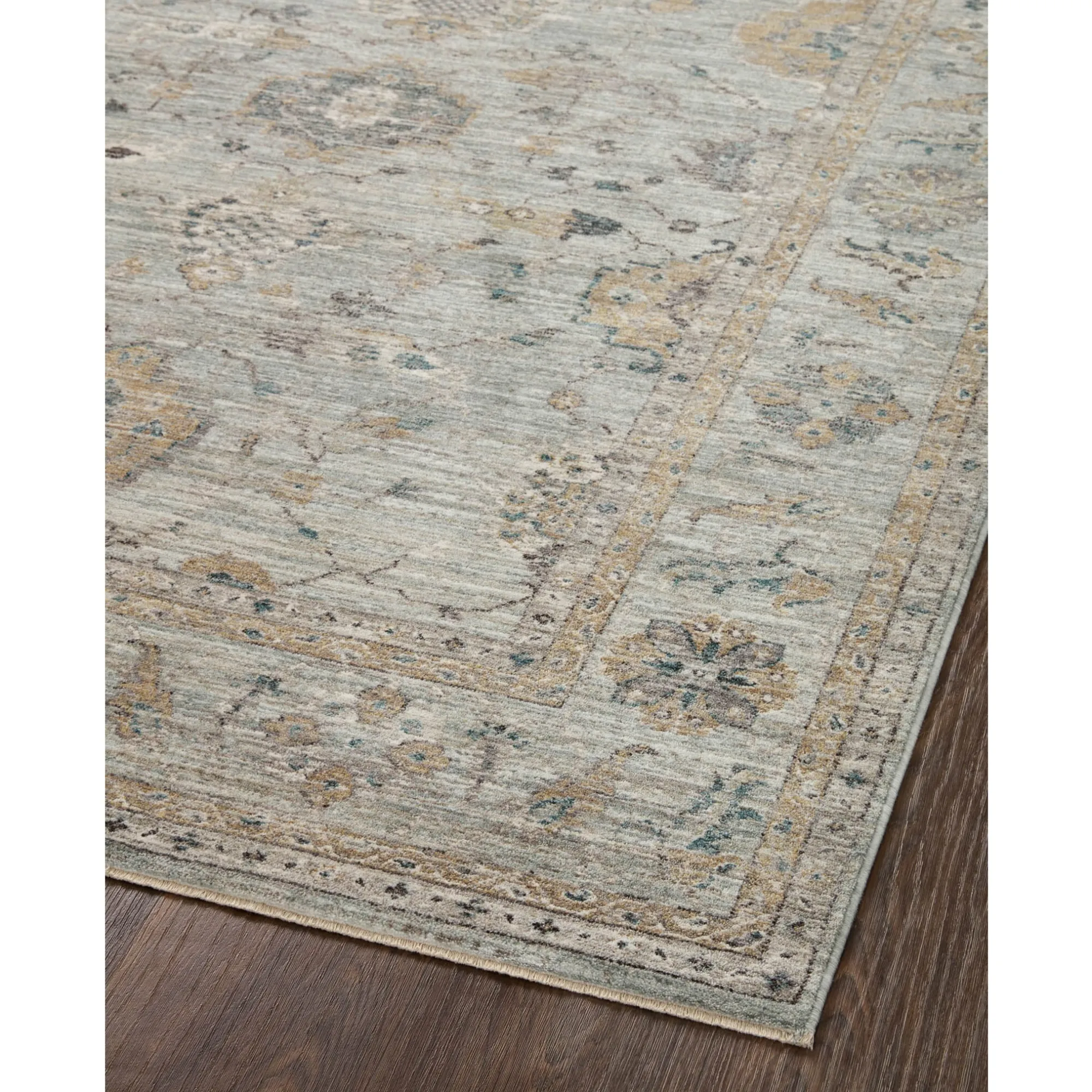 VND0086 Loloi Inc Millie Sky Gold Rug
