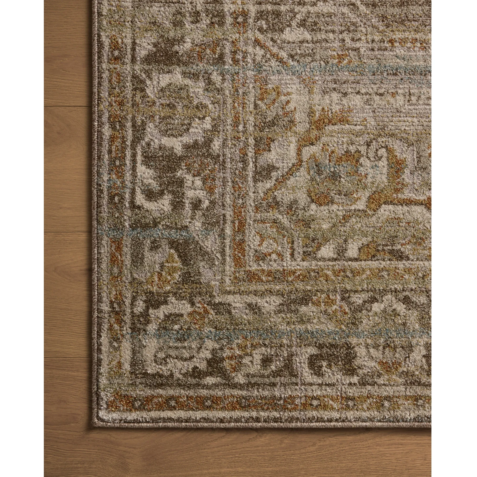 VND0086 Loloi Inc Mona Bark Sunrise Rug
