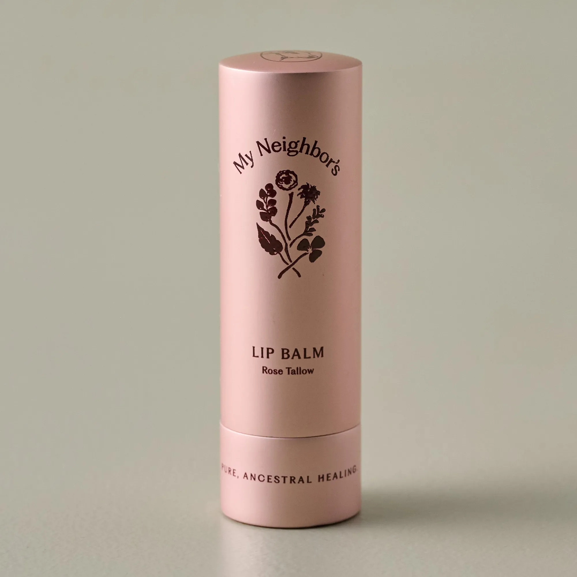 VND8975 My Neighbors Co My Neighbor's Tallow Rose Lip Balm