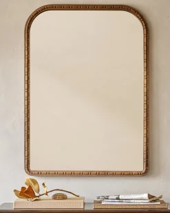 VND8122 R R INDUSTRIES Nicolette Arched Wood Mirror