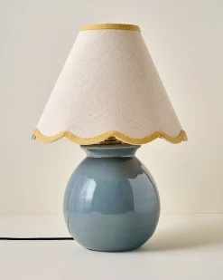 VND6475 StyleCraft Home Collection Olivia Table Lamp - Lake Blue