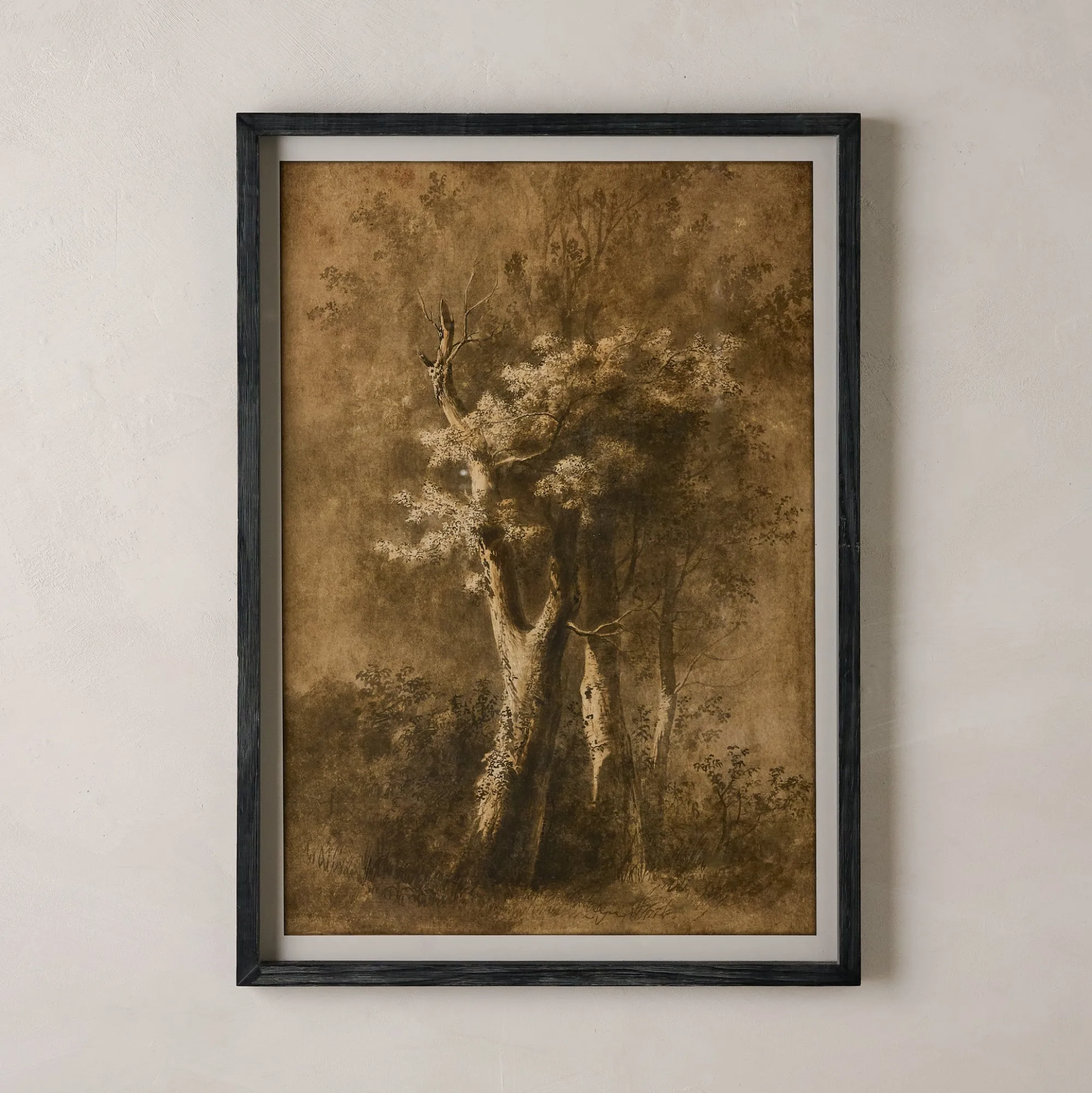 VND0092 Melrose International, LLC Oversized Whispers of the Oak Framed Print