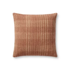 VND0086 Loloi Inc Penelope Terracotta Down Pillow