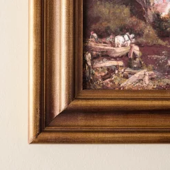VND0164 Creative Co-op Inc Pond's Edge Framed Print