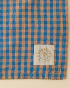 VND6843 KARUR GOLDLINE EXPORTS LLP Poolside Check Tea Towel
