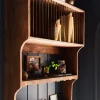 VND7974 Guru Creations Quinn Wooden Dish Cabinet