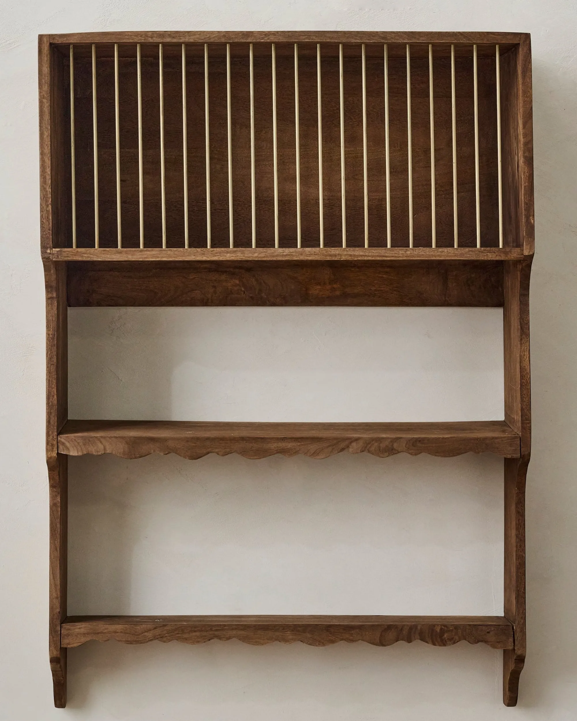 VND7974 Guru Creations Quinn Wooden Dish Cabinet