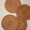 VND7018 Makerspalm, LLC Rattan Charger, Set of 4