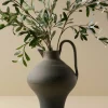 VND0158 Accent Decor Ravine Black Ceramic Jug