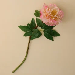 VND0078 K & K Interiors, Inc. Real Touch Peach Peony Stem