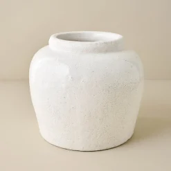 VND0092 Melrose International, LLC Rebecca Crackle Ceramic Vase