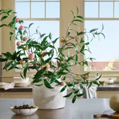 VND0092 Melrose International, LLC Rebecca Crackle Ceramic Vase