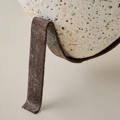 VND0158 Accent Decor Rustic Cortona Vase on Stand