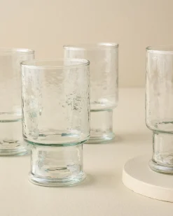 VND6623 GLASS EXPORTS (INDIA) Rustic Glass Stacking Tumbler