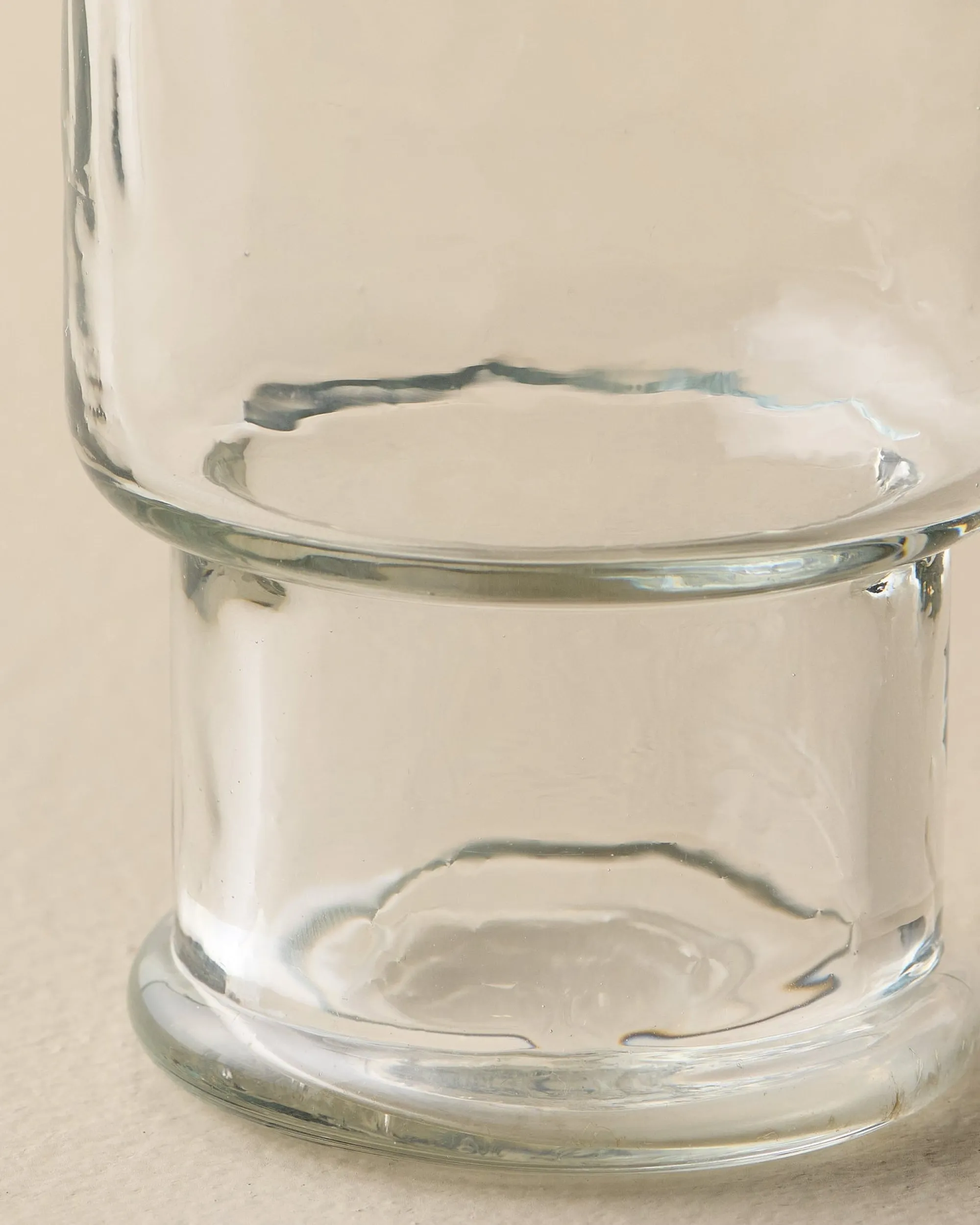 VND6623 GLASS EXPORTS (INDIA) Rustic Glass Stacking Tumbler