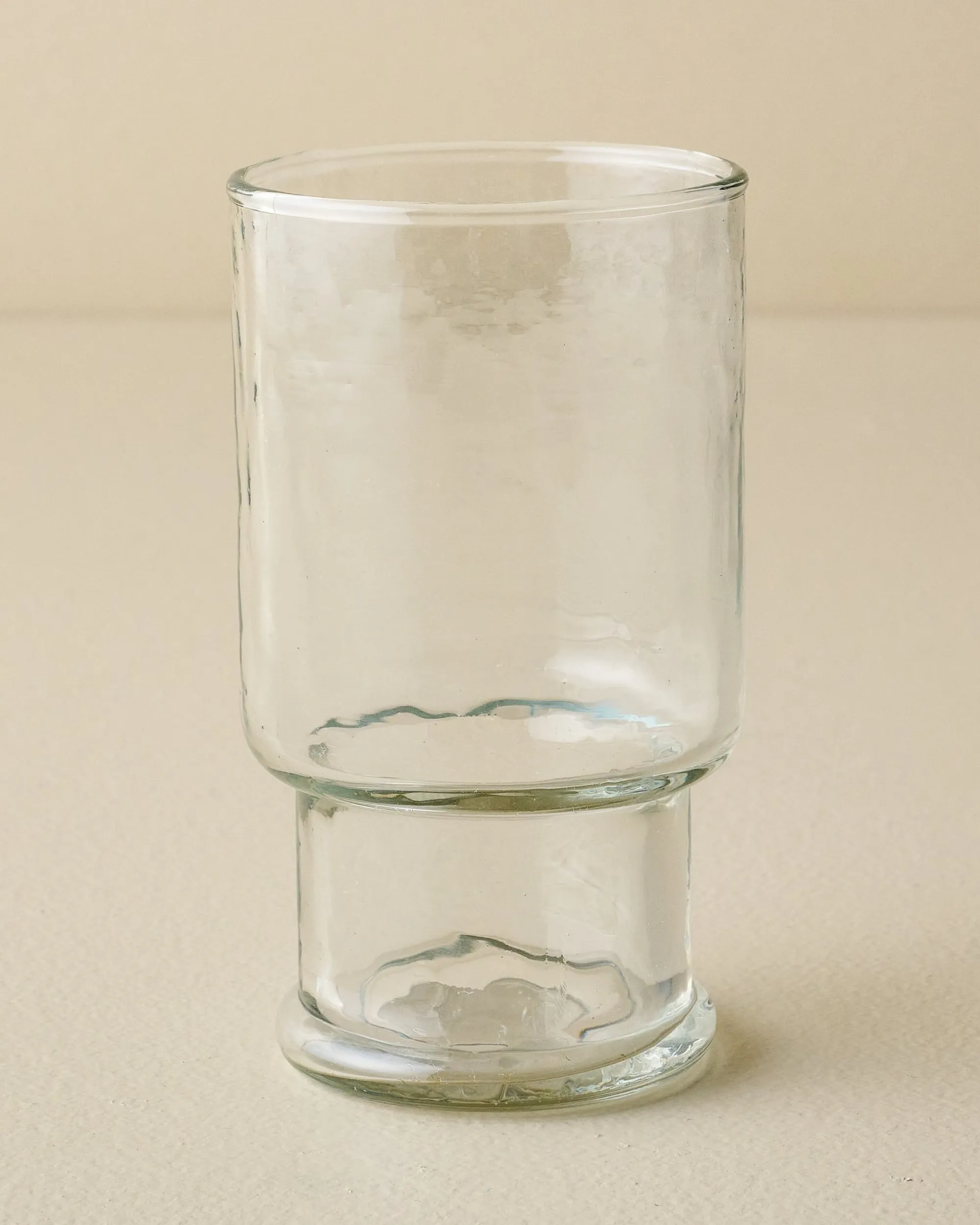 VND6623 GLASS EXPORTS (INDIA) Rustic Glass Stacking Tumbler