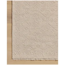 VND0086 Loloi Inc Ruth Ivory Ivory Rug