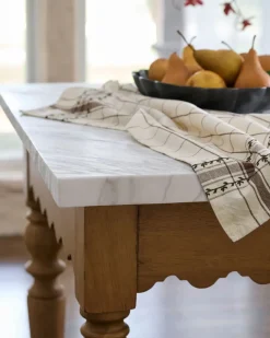 VND6475 StyleCraft Home Collection Sadie Scalloped Kitchen Island