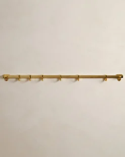 VND8807 Ganga Handicrafts Samuel Vintage Inspired Flat Rail with Hooks