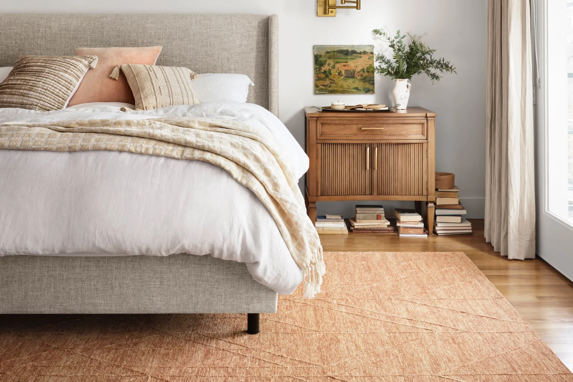 VND0086 Loloi Inc Sarah Terracotta Rug