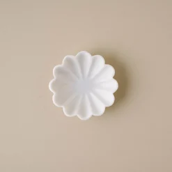 VND6842 Ferry International Scalloped Marble Accent Bowl