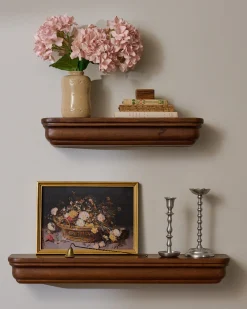 VND8329 Craftmachine India Pvt Ltd Scarlett Solid Wood Shelf