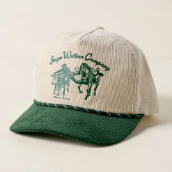 VND7942 Seager Apparel LLC Seager Los Rios Natural Green Hat