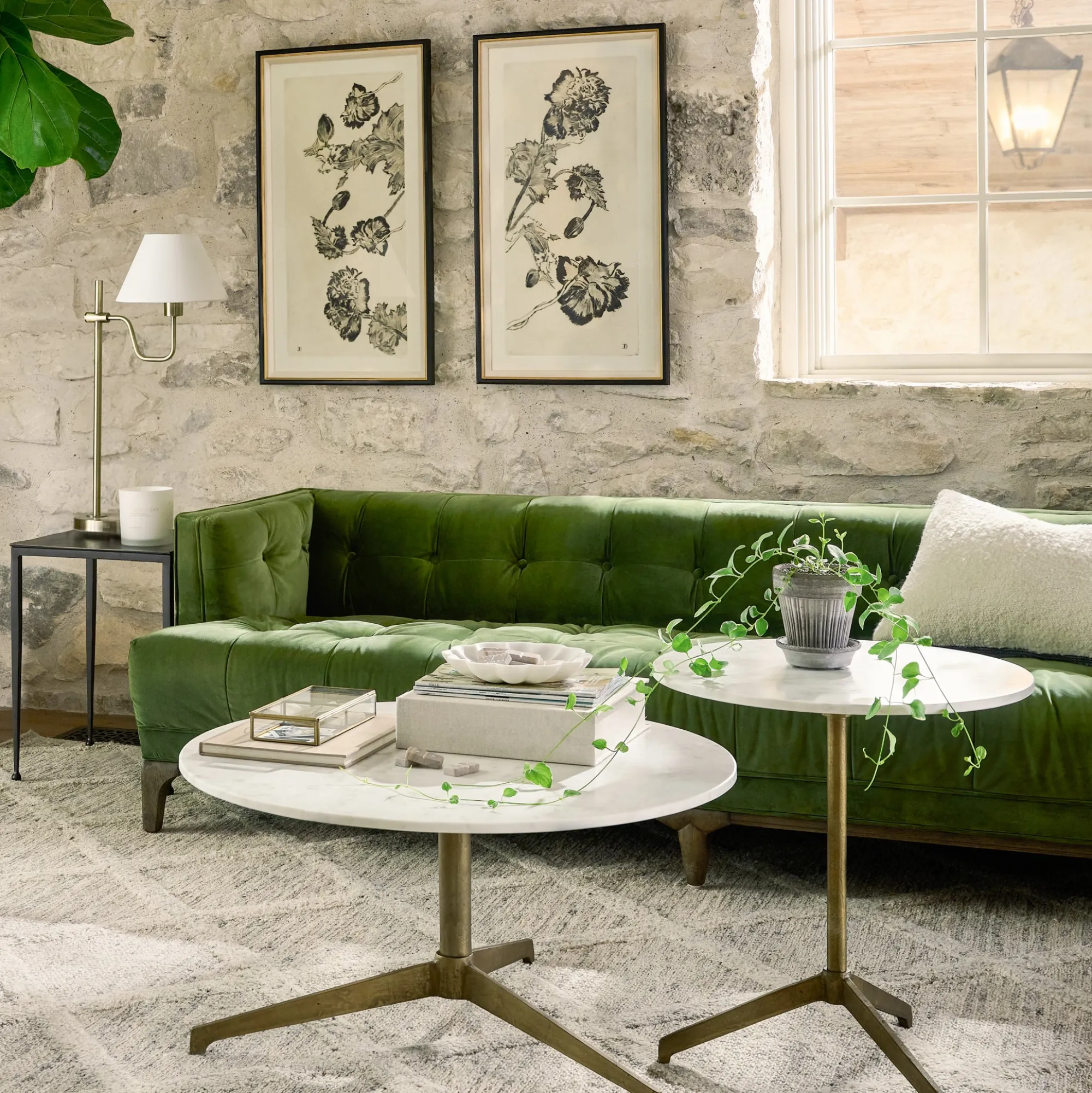 VND6200 Four Hands, LLC Selena End Table