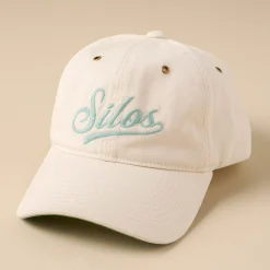 VND5970 Concept One Accessories Silos Distressed Cream Baseball Hat