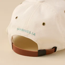 VND5970 Concept One Accessories Silos Distressed Cream Baseball Hat