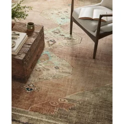 VND0086 Loloi Inc Sinclair Clay Tobacco Rug