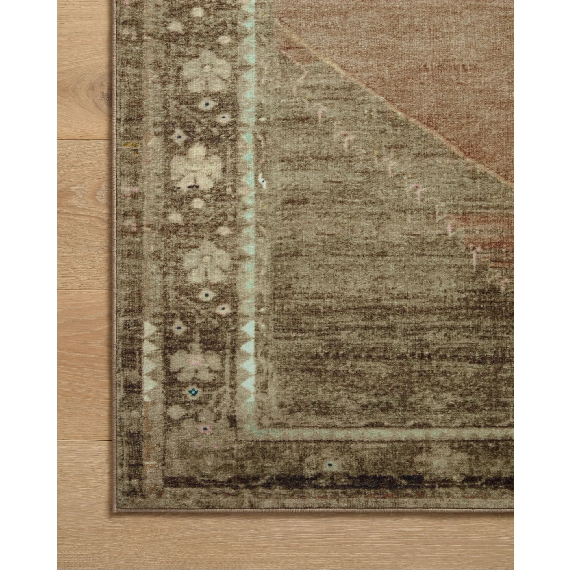 VND0086 Loloi Inc Sinclair Clay Tobacco Rug