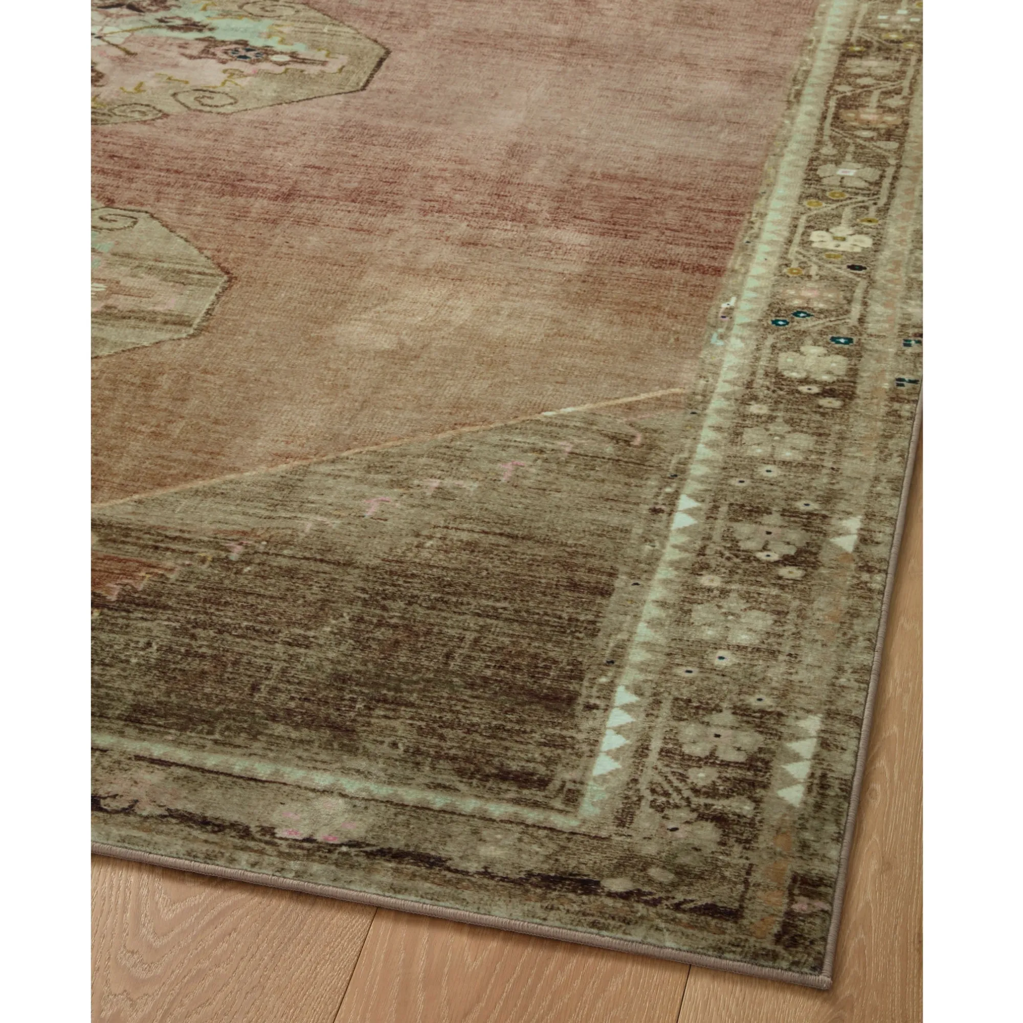VND0086 Loloi Inc Sinclair Clay Tobacco Rug