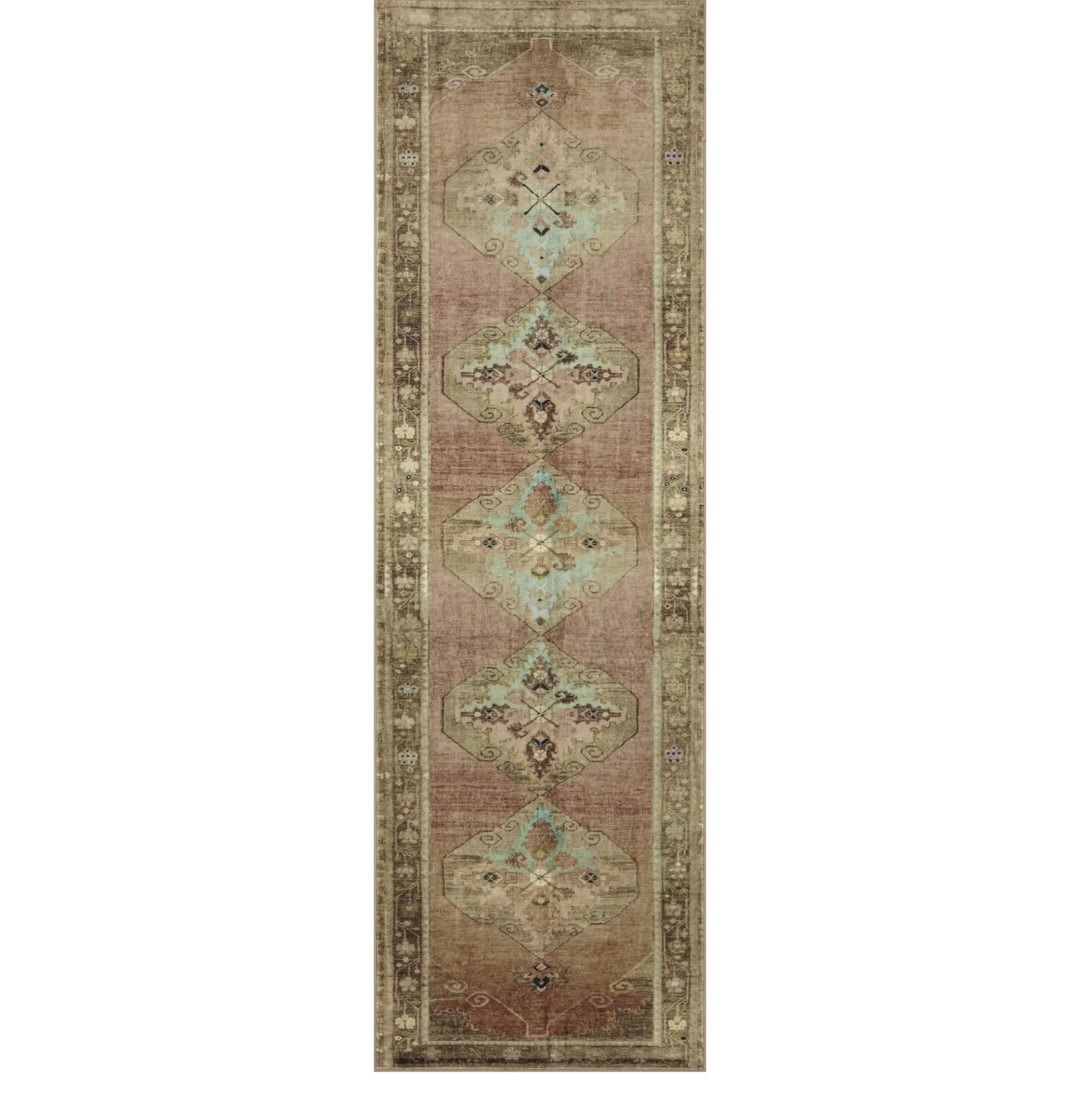 VND0086 Loloi Inc Sinclair Clay Tobacco Rug