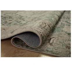 VND0086 Loloi Inc Sinclair Jade Sand Rug