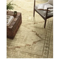 VND0086 Loloi Inc Sinclair Khaki Tobacco Rug