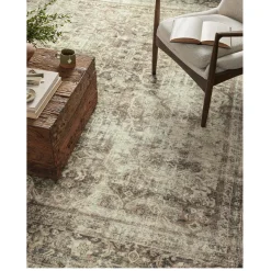 VND0086 Loloi Inc Sinclair Pebble Taupe Rug