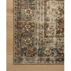 VND0086 Loloi Inc Sinclair Rust Lagoon Rug