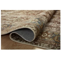 VND0086 Loloi Inc Sinclair Rust Lagoon Rug