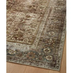 VND0086 Loloi Inc Sinclair Rust Lagoon Rug