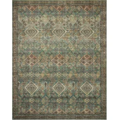 VND0086 Loloi Inc Sinclair Turquoise Multi Rug