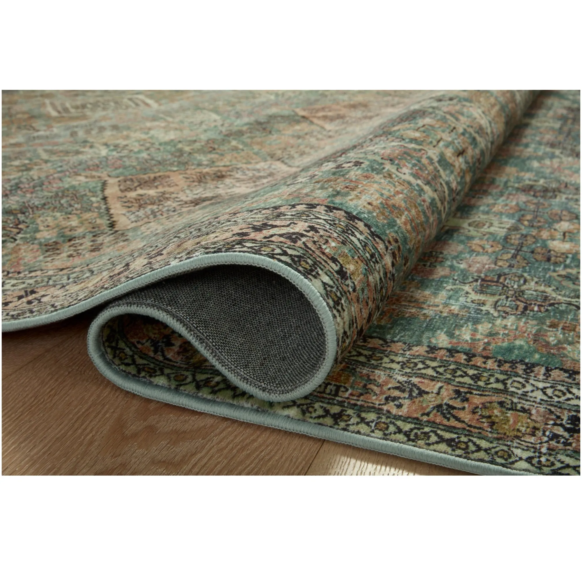 VND0086 Loloi Inc Sinclair Turquoise Multi Rug