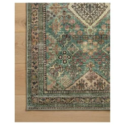 VND0086 Loloi Inc Sinclair Turquoise Multi Rug