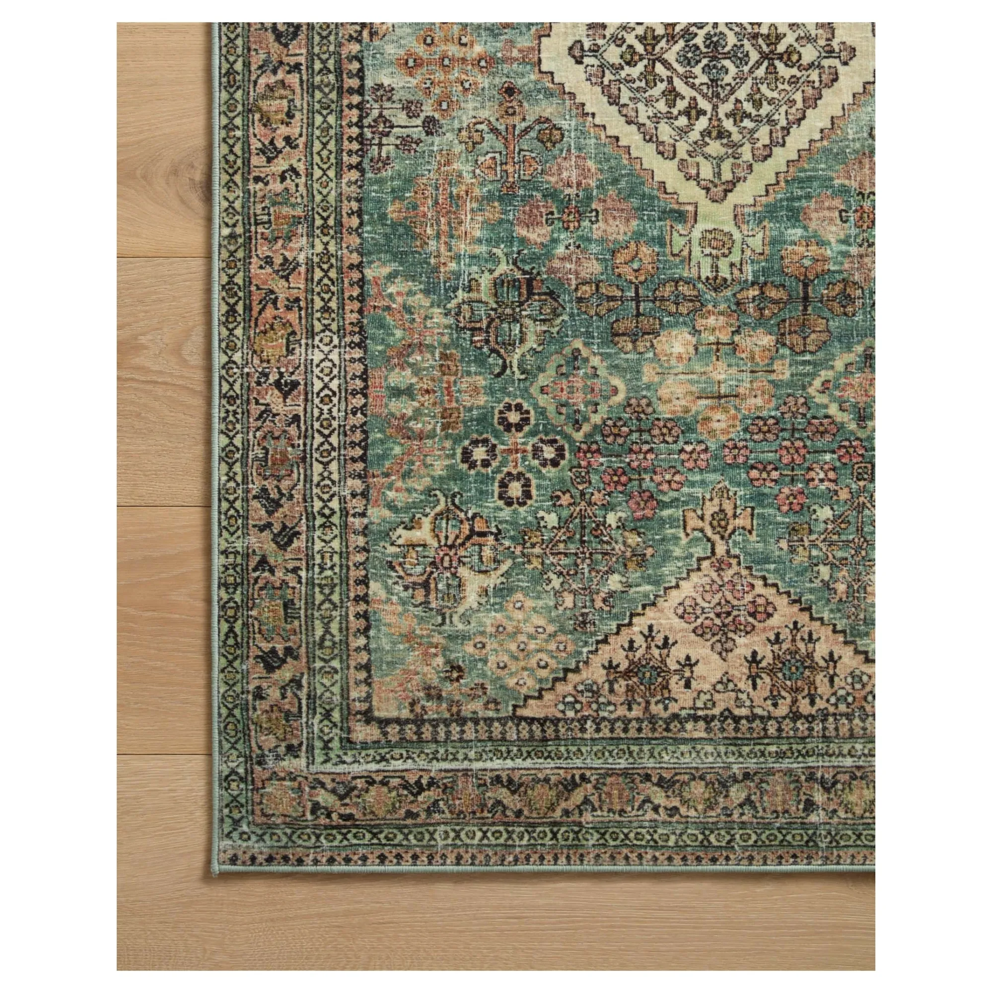 VND0086 Loloi Inc Sinclair Turquoise Multi Rug
