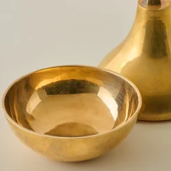 VND6624 GULATI EXPORTS Solid Brass Pear Trinket Box